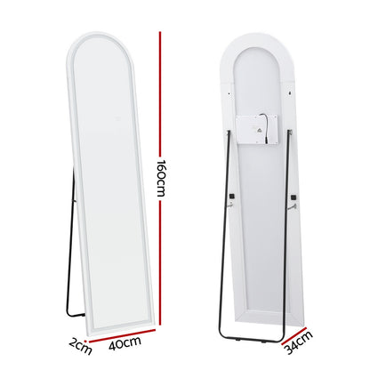 Embellir LED Full Length Mirror Floor Dressing Mirror 160cm-Home &amp; Garden > Decor > Mirrors-PEROZ Accessories