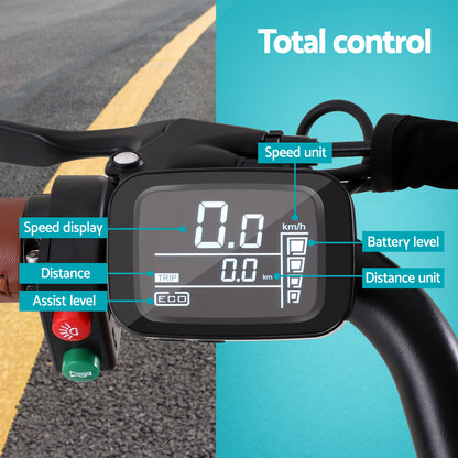 Everfit 26" Electric Bike City Bicycle eBike e-Bike Commuter w/ Battery BL-Sports &amp; Fitness > Bikes &amp; Accessories > Bicycles-PEROZ Accessories