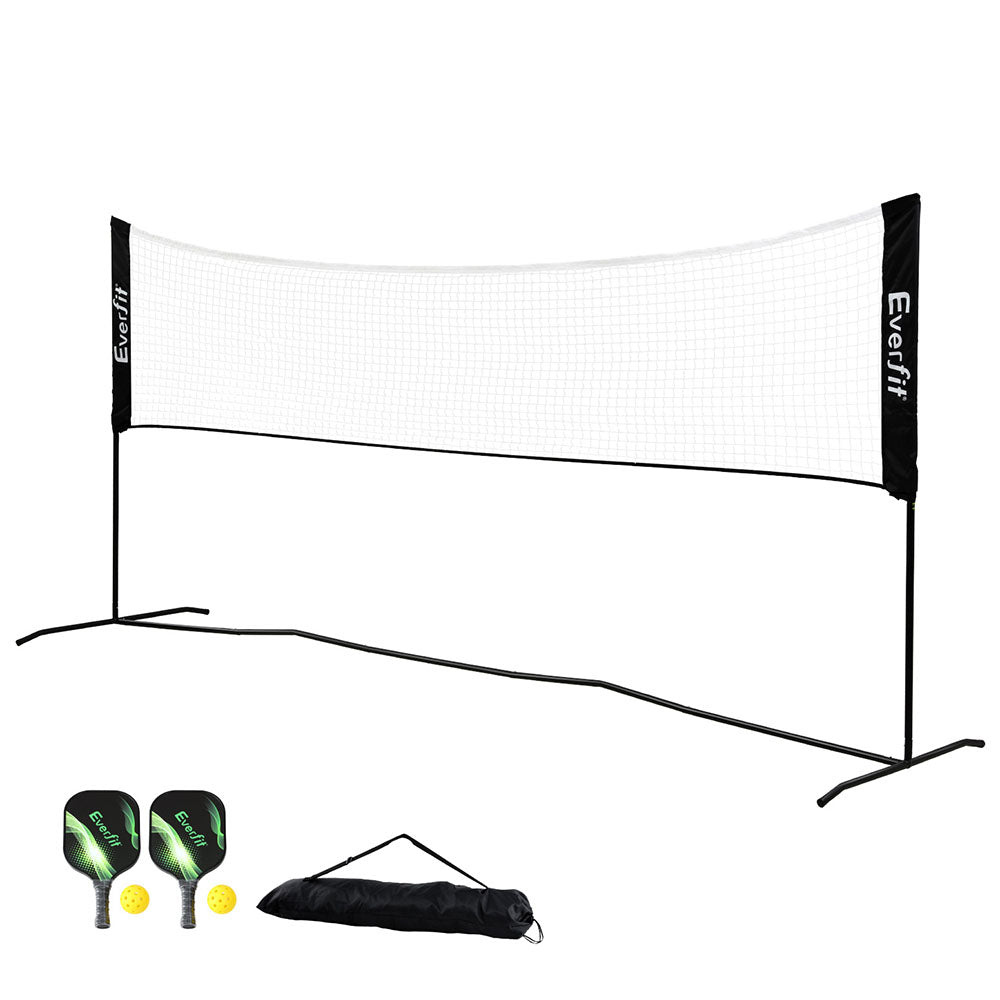 Everfit 3.6M Badminton Tennis Net Portable Volleyball Kit Adjustable Height-Sports &amp; Fitness &gt; Ball Sports &gt; Netball &amp; Netball Accessories-PEROZ Accessories