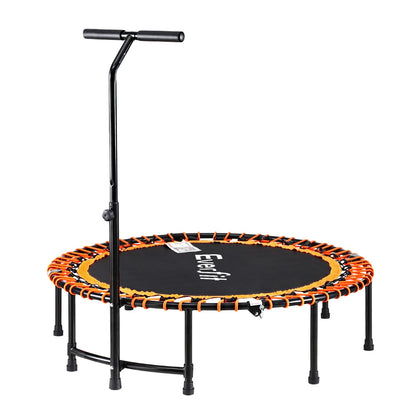 Everfit 48inch Fitness Foldable Trampoline Jumping Rebounder Home Gym Handrail-Sports &amp; Fitness > Trampolines > Trampolines &amp; Accessories-PEROZ Accessories