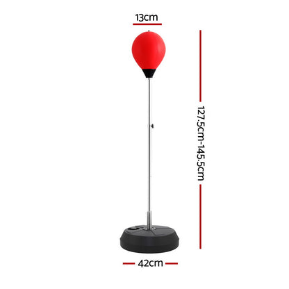 Everfit Adult Punching Bag Stand 150cm Adjustable Freestanding with Gloves and Pump-Sports &amp; Fitness > Exercise, Gym &amp; Fitness > Boxing &amp; Martial Arts-PEROZ Accessories
