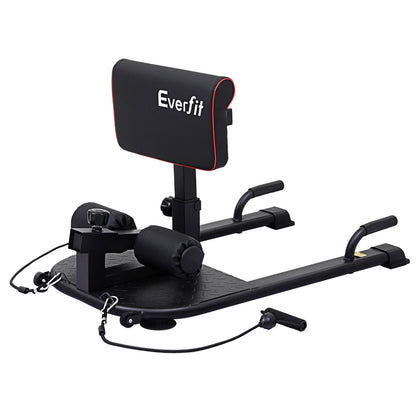 Everfit Deep Sissy Squat Weight Bench Adjustable Leg Extension Strength Training-Sports &amp; Fitness > Exercise, Gym &amp; Fitness > Gym Equipment &amp; Accessories-PEROZ Accessories