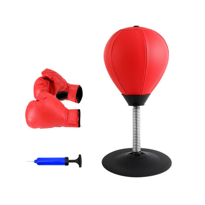 Everfit Desktop Punching Boxing Bag Stand Set with Pump Swivel Speed Balls-Sports &amp; Fitness > Exercise, Gym &amp; Fitness > Boxing &amp; Martial Arts-PEROZ Accessories