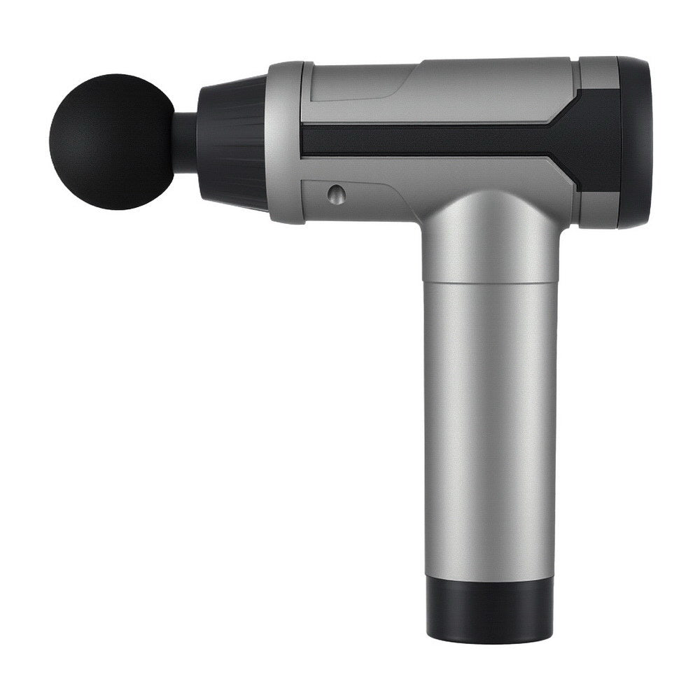 Everfit Massage Gun 30 Speed 6 Heads Vibration Muscle Massager Chargeable Black-Health &amp; Beauty > Massage &amp; Relaxation > Massagers-PEROZ Accessories