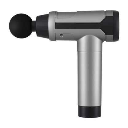 Everfit Massage Gun 30 Speed 6 Heads Vibration Muscle Massager Chargeable Black-Health &amp; Beauty > Massage &amp; Relaxation > Massagers-PEROZ Accessories