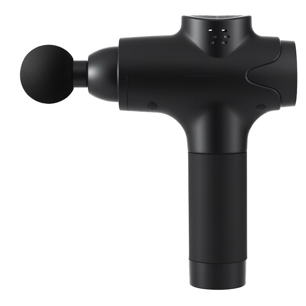 Everfit Massage Gun 30 Speed 8 Heads Vibration Muscle Massager Chargeable Black-Health &amp; Beauty > Massage &amp; Relaxation > Massagers-PEROZ Accessories