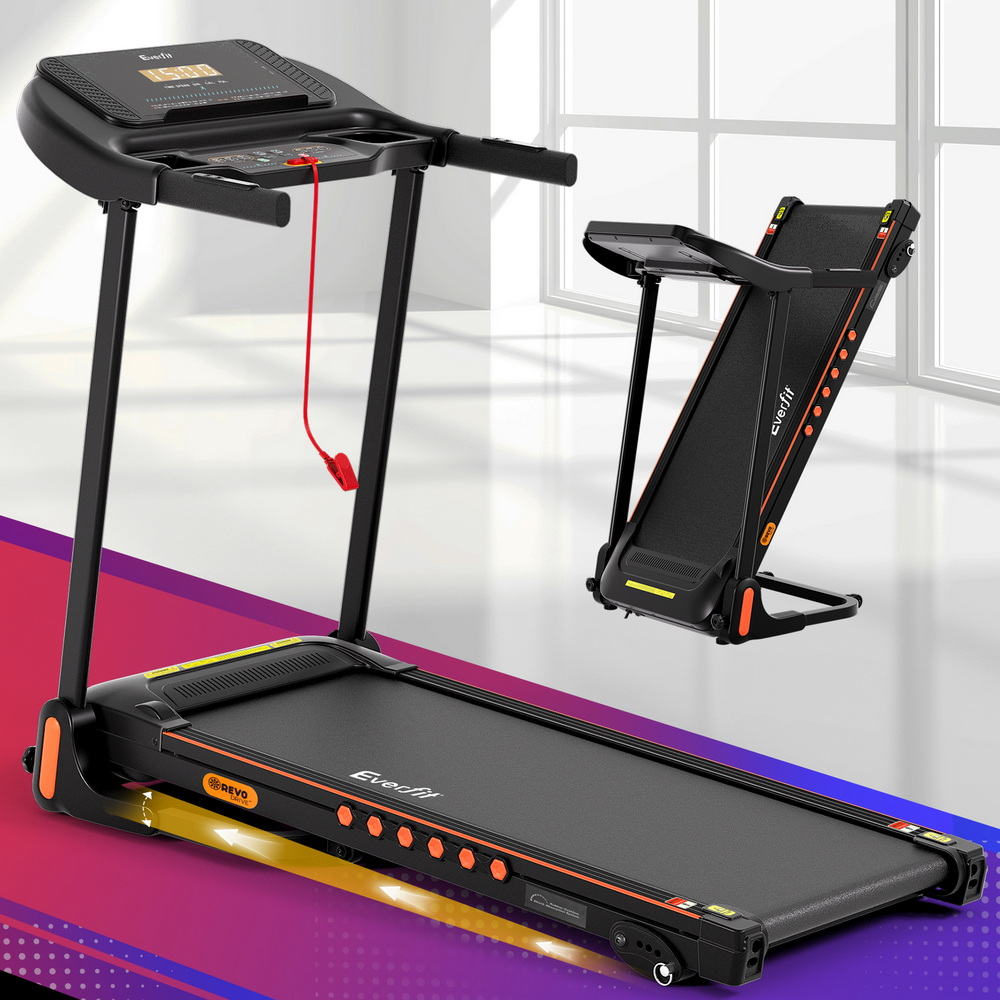 Everfit Treadmill Electric Home Gym Fitness Exercise Equipment Incline 390mm-Sports &amp; Fitness > Exercise, Gym &amp; Fitness > Treadmills-PEROZ Accessories