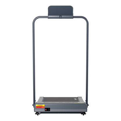 Everfit Treadmill Electric Walking Pad Incline Under Desk 380mm Grey-Sports &amp; Fitness > Exercise, Gym &amp; Fitness > Treadmills-PEROZ Accessories