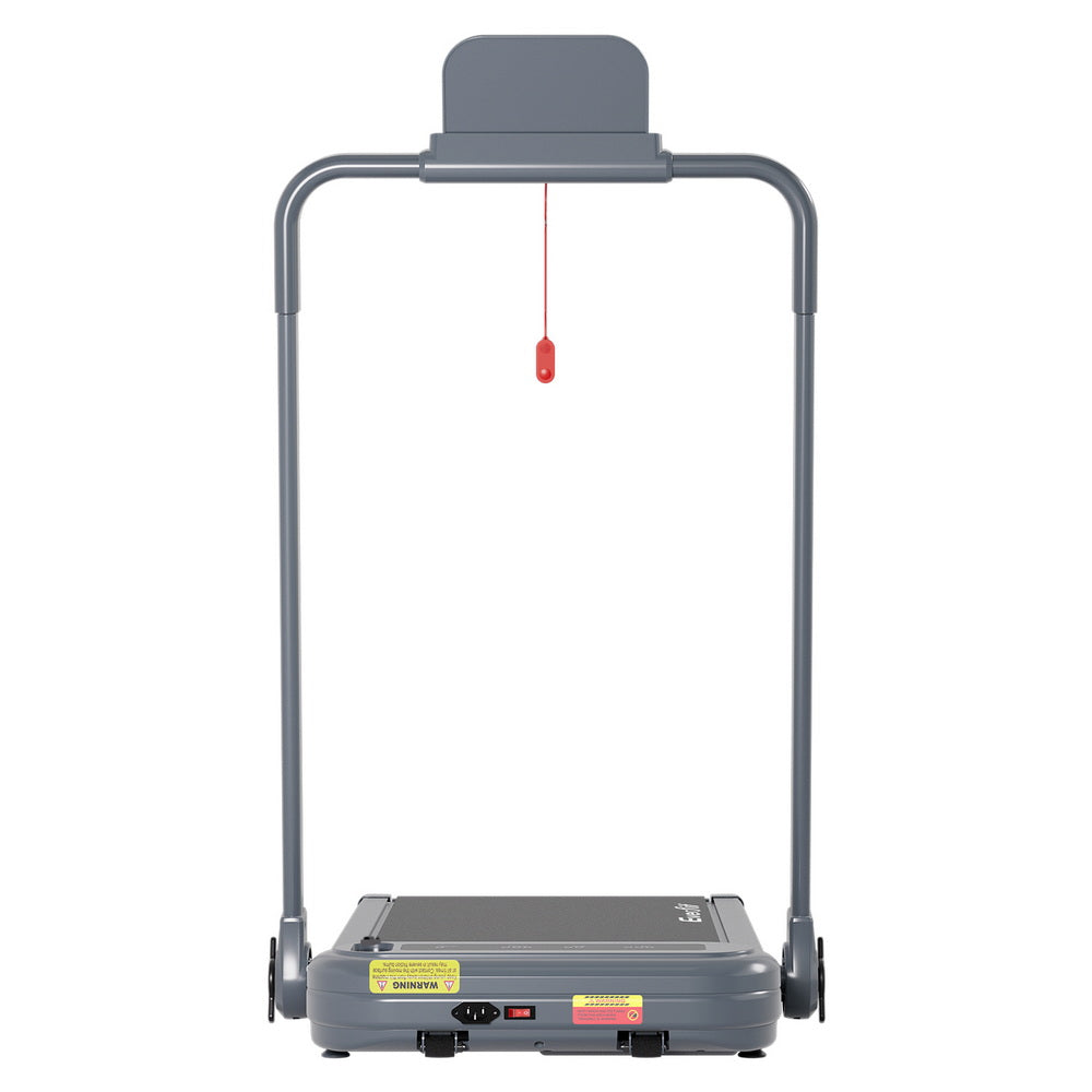 Everfit Treadmill Electric Walking Pad with Incline Foldable for Home Gym Grey-Sports &amp; Fitness > Exercise, Gym &amp; Fitness > Treadmills-PEROZ Accessories