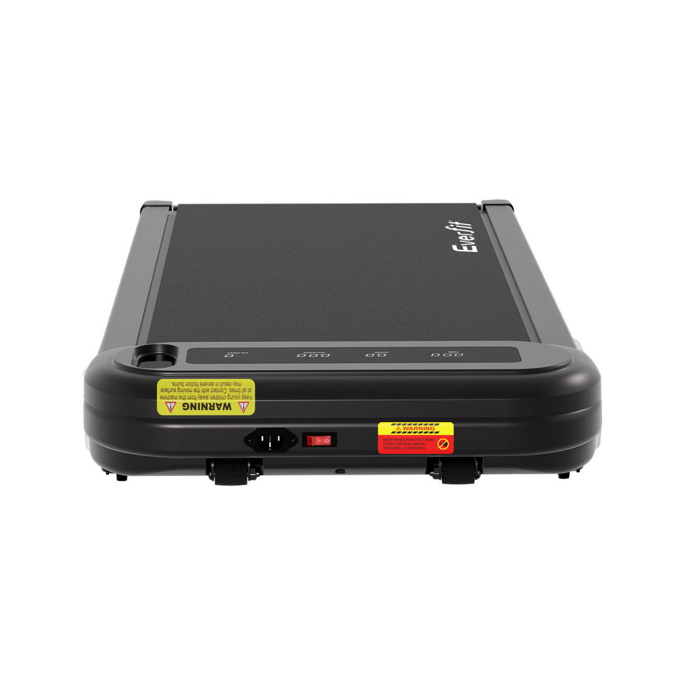 Everfit Treadmill Electric Walking Pad with Incline Under Desk Home Gym Black-Sports &amp; Fitness > Exercise, Gym &amp; Fitness > Treadmills-PEROZ Accessories