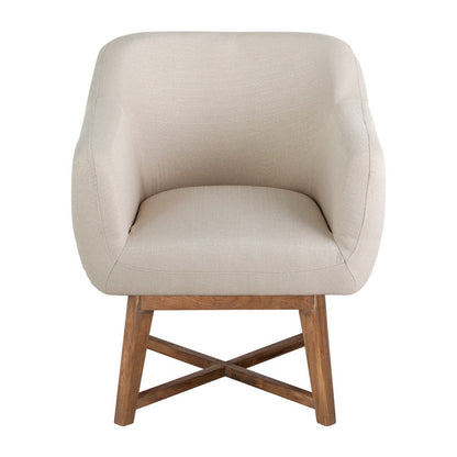 Artiss Armchair Tub Chair Beige Aston-Furniture &gt; Living Room-PEROZ Accessories