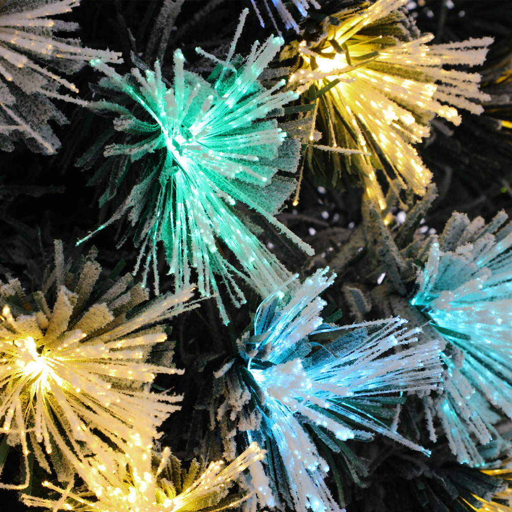 Mazam Christmas Tree 1.8M 6FT Fibre Optic Multi Colour LED Light-Christmas Tree-PEROZ Accessories