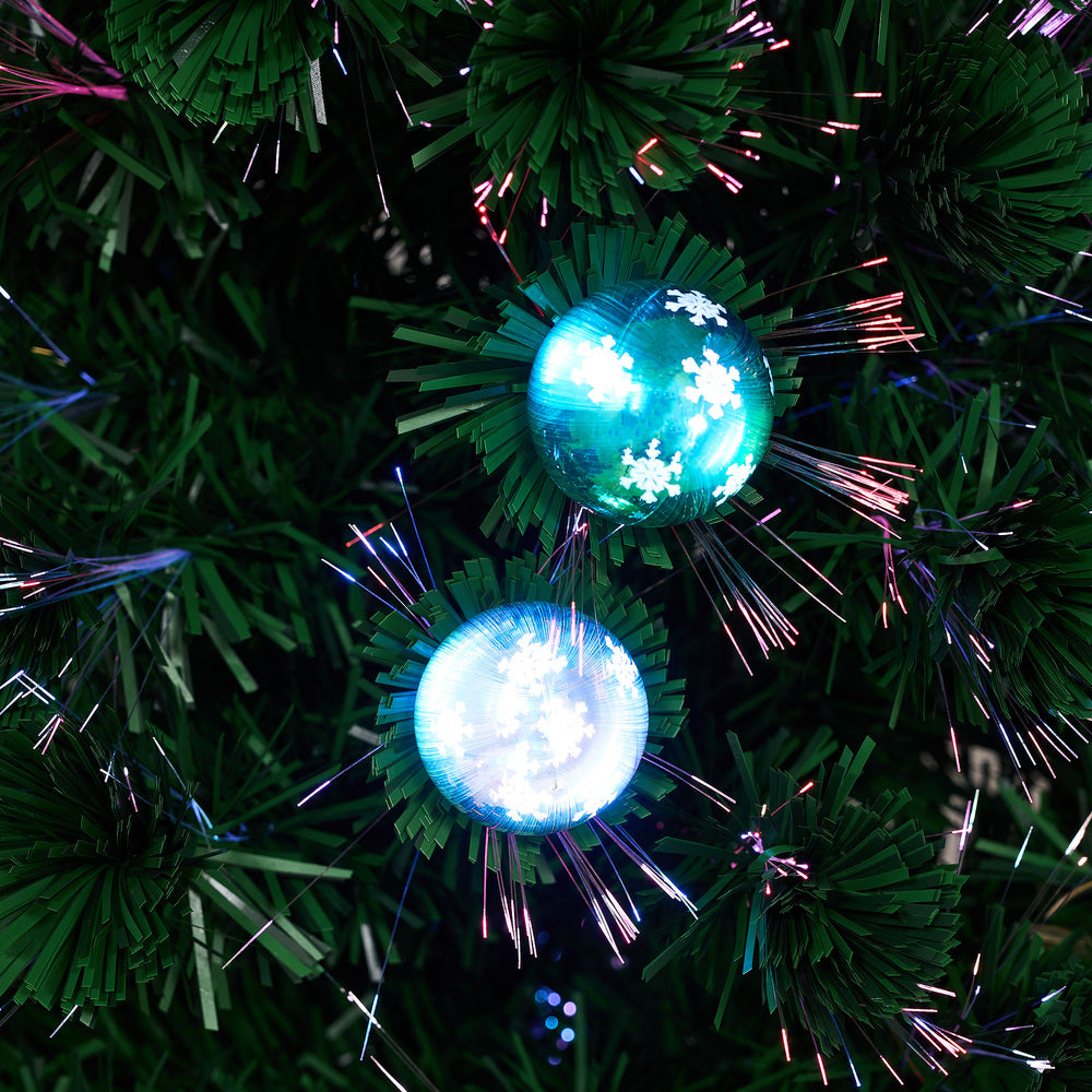 Tinseltown LED Christmas Tree 1.8M 6FT Fibre-optics Flash Lights-Christmas Tree-PEROZ Accessories