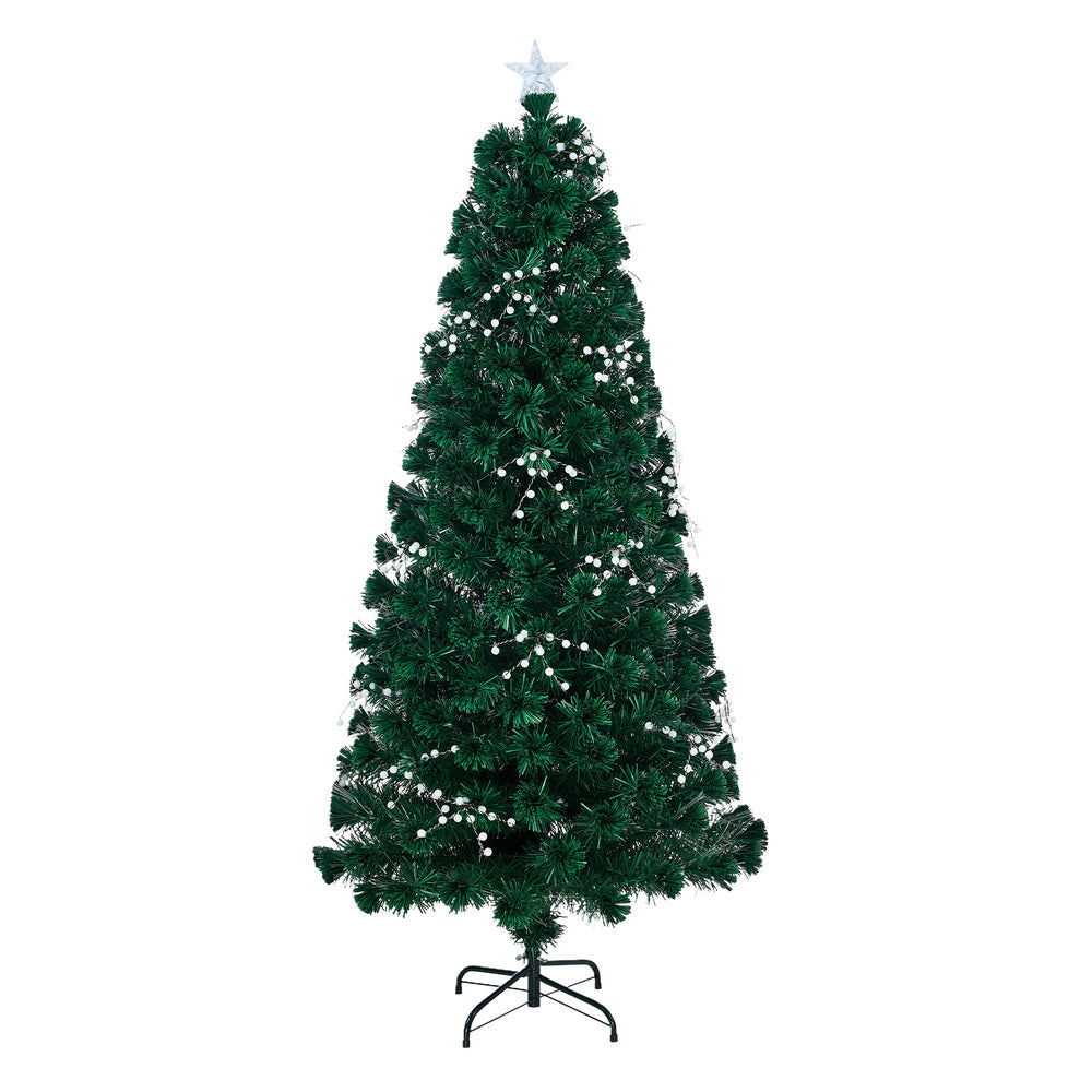 Tinseltown LED Christmas Tree 1.8M 6FT Fibre-optics Warm Lights-Christmas Tree-PEROZ Accessories