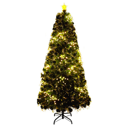 Tinseltown LED Christmas Tree 1.8M 6FT Fibre-optics Warm Lights-Christmas Tree-PEROZ Accessories