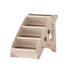 i.Pet Dog Ramp Steps For Bed Sofa Car Pet Stairs Ladder Portable Foldable Beige-Pet Care > Dog Supplies > Dog Steps & Ramps-PEROZ Accessories