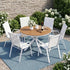 Gardeon 7PCS Outdoor Dining Set Table and Chairs Patio Garden Furniture Steel-Furniture > Outdoor > Outdoor Dining Sets-PEROZ Accessories
