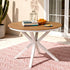 Gardeon Outdoor Dining Table 108CM Aluminum Frame WPC Top Desk Patio Furniture-Furniture > Living Room > Side Tables-PEROZ Accessories