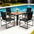 Gardeon 5PCS Outdoor Dining Set Table and Chairs Patio Garden Furniture Bistro Set-Furniture > Dining > Dining Set-PEROZ Accessories