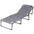Gardeon Sun Lounger Folding Lounge Beach Chair Patio Outdoor Furniture-Furniture > Outdoor > Outdoor Sofas & Lounge Sets-PEROZ Accessories