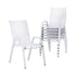 Gardeon 6PC Outdoor Dining Chairs Stackable Lounge Chair Patio Furniture White-Furniture > Outdoor > Outdoor Chairs-PEROZ Accessories