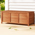Gardeon Outdoor Storage Bench Box 210L Wooden Patio Furniture Garden Chair Seat-Outdoor Storage Boxes-PEROZ Accessories