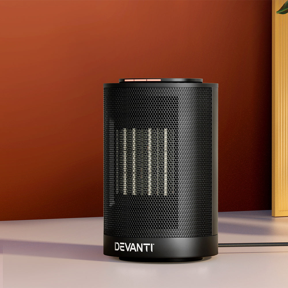 Devanti Electric Fan Heater 1200W-Heaters-PEROZ Accessories