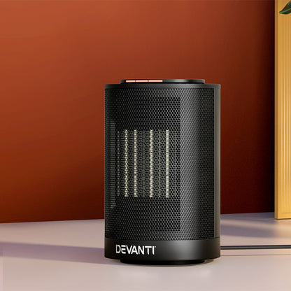 Devanti Electric Fan Heater 1200W-Heaters-PEROZ Accessories