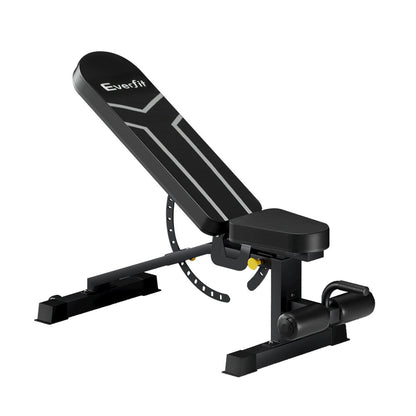 Everfit Weight Bench Adjustable FID Bench Press Home Gym 450kg Capacity-Sports &amp; Fitness &gt; Exercise, Gym &amp; Fitness &gt; Exercise Benches-PEROZ Accessories