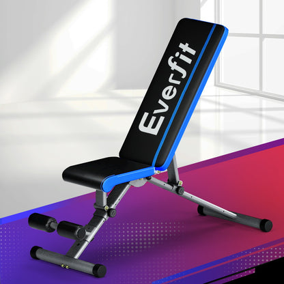 Everfit Weight Bench Adjustable FID Bench Press Home Gym 330kg Capacity-Sports &amp; Fitness &gt; Exercise, Gym &amp; Fitness &gt; Exercise Benches-PEROZ Accessories