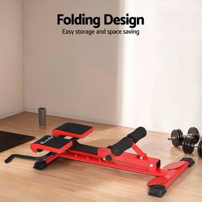 Everfit Weight Bench Adjustable Roman Chair 10 in 1 Home Gym Fitness 200kg-Sports &amp; Fitness &gt; Exercise, Gym &amp; Fitness &gt; Exercise Benches-PEROZ Accessories
