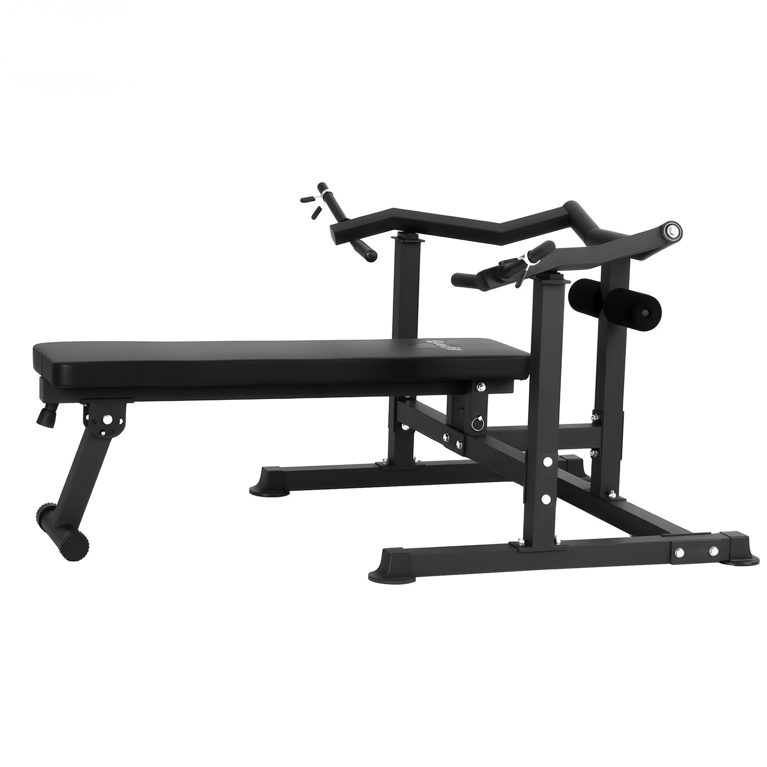 Everfit Chest Press Machine Home Gym Equipment Folding Workout Bench with Independent Arms Black-Sports &amp; Fitness > Exercise, Gym &amp; Fitness > Gym Equipment &amp; Accessories-PEROZ Accessories