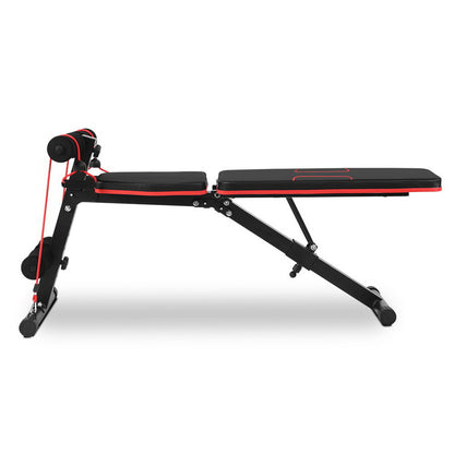 Everfit Weight Bench Adjustable FID Bench Press Home Gym 150kg Capacity-Sports &amp; Fitness > Fitness Accessories-PEROZ Accessories
