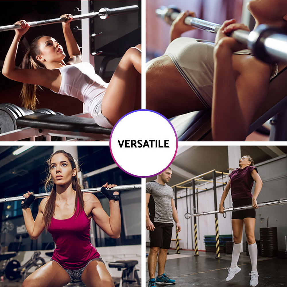 Everfit Barbell Bar Weights Lifting Dumbbells Olympic Training Bar Gym Fitness-Sports &amp; Fitness &gt; Exercise, Gym &amp; Fitness &gt; Free Weights-PEROZ Accessories