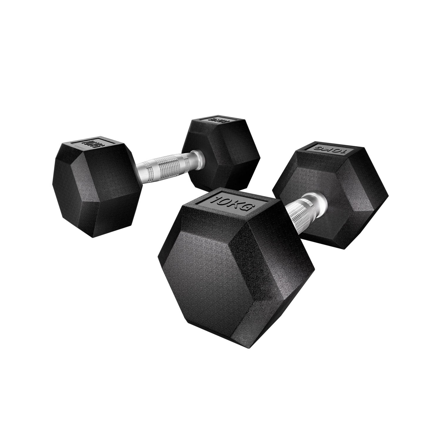 Everfit 20kg Hex Dumbbells Set Dumbbells Weights Lifting Bench Gym Workout 2x10kg-Sports &amp; Fitness &gt; Exercise, Gym &amp; Fitness &gt; Free Weights-PEROZ Accessories