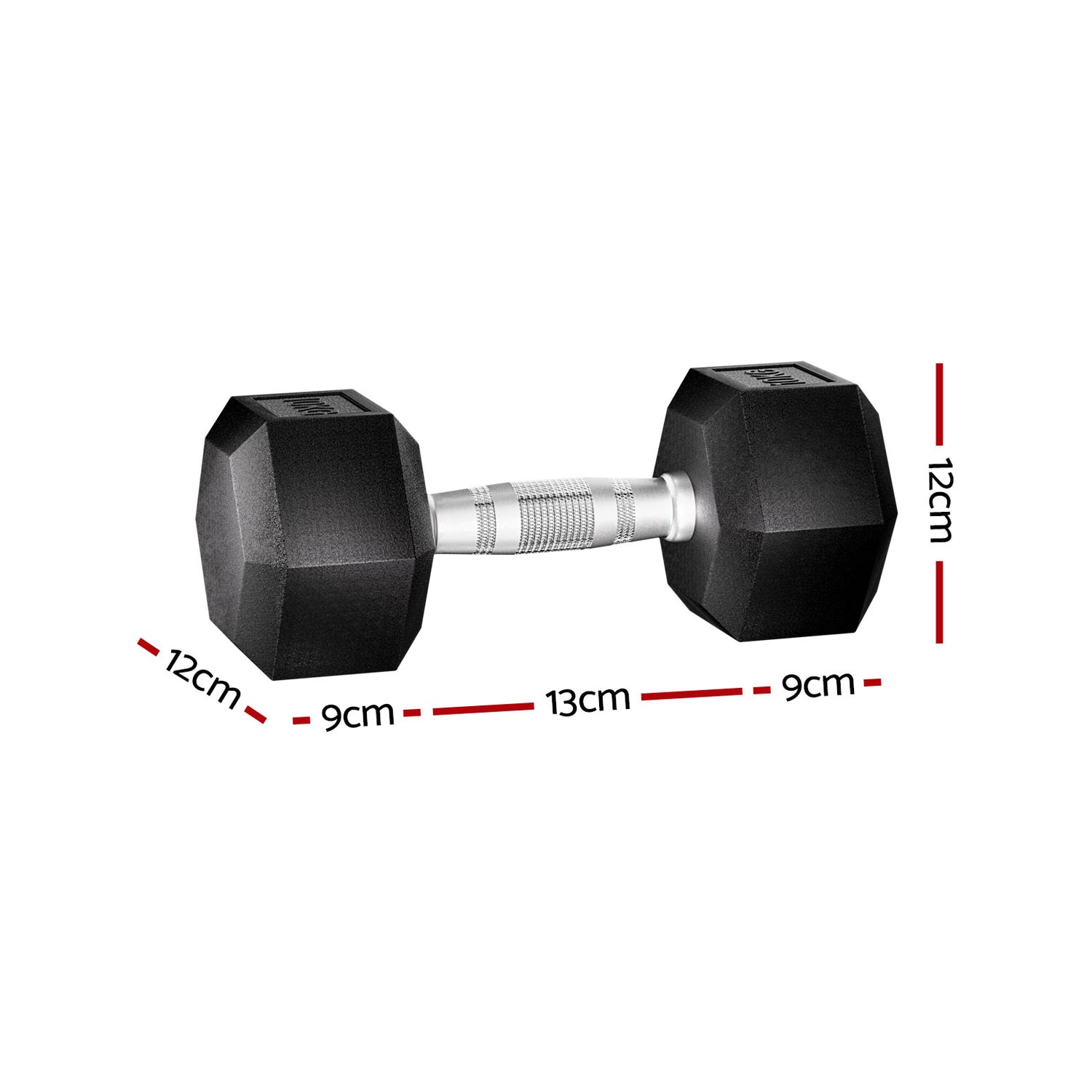 Everfit 20kg Hex Dumbbells Set Dumbbells Weights Lifting Bench Gym Workout 2x10kg-Sports &amp; Fitness &gt; Exercise, Gym &amp; Fitness &gt; Free Weights-PEROZ Accessories