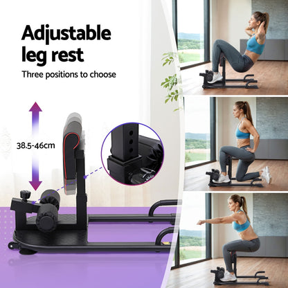 Everfit Deep Sissy Squat Weight Bench Adjustable Leg Extension Strength Training-Sports &amp; Fitness &gt; Exercise, Gym &amp; Fitness &gt; Gym Equipment &amp; Accessories-PEROZ Accessories