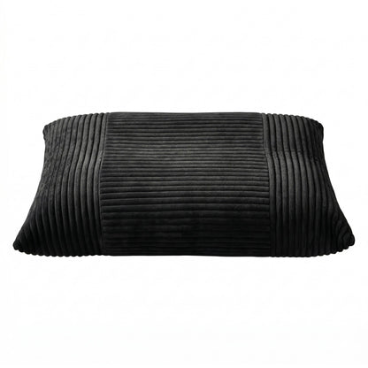 Artiss 3-in-1 Bean Bag Chair for Living Room Convertible Floor Sofa Dark Grey-Furniture > Bar Stools &amp; Chairs > Arm Chairs &amp; Recliners-PEROZ Accessories