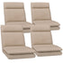 Artiss 4XFloor Chair Sofa Linen Beige-Furniture > Bar Stools & Chairs > Arm Chairs & Recliners-PEROZ Accessories