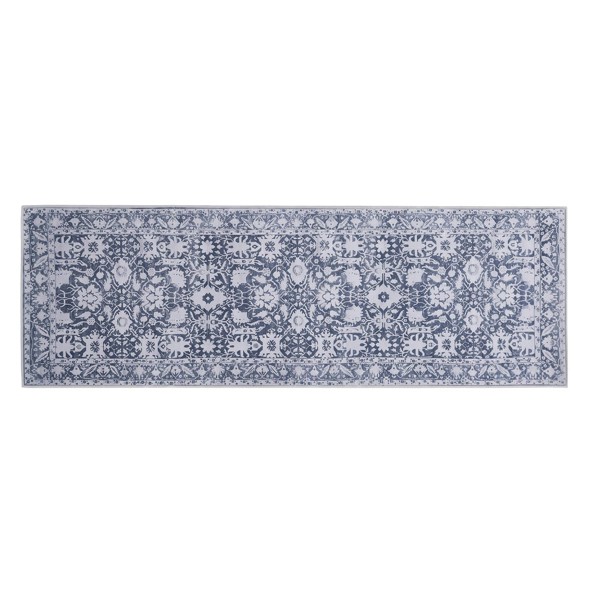 Artiss 60 x 180 cm Runner Rugs for Hallway Bedroom Pad-Free Dense Dot Backing Stops Slipping &amp; Robot Vacuum Friendly, Vintage Carpet for Reading Nook Dining Area, 100% Polyester Washable