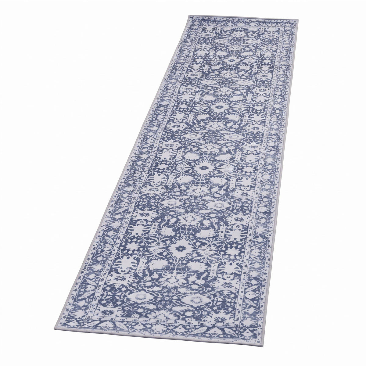 Artiss 60 x 300 cm Runner Rugs for Hallway Bedroom Pad-Free Dense Dot Backing Stops Slipping &amp; Robot Vacuum Friendly, Vintage Carpet for Reading Nook Dining Area, 100% Polyester Washable