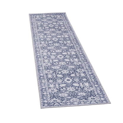 Artiss 60 x 300 cm Runner Rugs for Hallway Bedroom Pad-Free Dense Dot Backing Stops Slipping &amp; Robot Vacuum Friendly, Vintage Carpet for Reading Nook Dining Area, 100% Polyester Washable