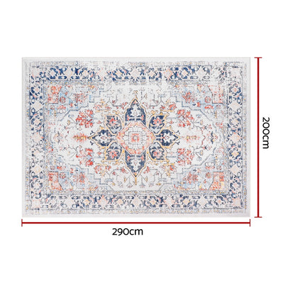 Artiss Floor Rug 200X290cm Large Washable Carpet-Home &amp; Garden &gt; Rugs &gt; Floor Rugs-PEROZ Accessories