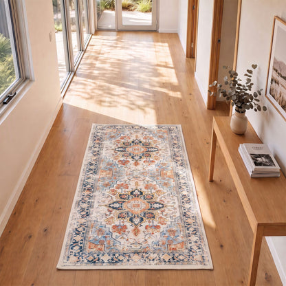 Artiss 60 x 120 cm Runner Rugs For Living Room No Heavy Rubber Crease-Free Foldable Design For Kitchen Entryway And Bedroom 100% Polyester Water-repellent Resistant Non-Shedding-Home &amp; Garden > Rugs > Round Rugs-PEROZ Accessories