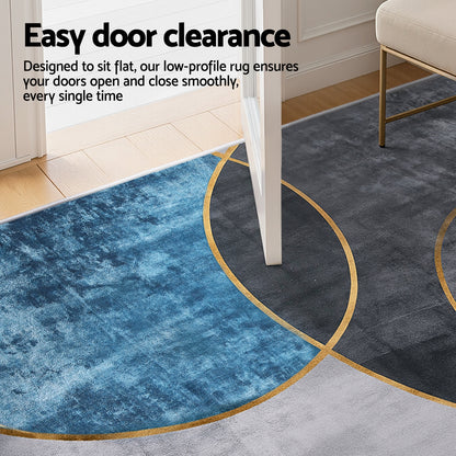 Artiss Washable Floor Rug 200X290cm Large Geometric Area Rug Modern Floor Carpet-Home &amp; Garden &gt; Rugs &gt; Floor Rugs-PEROZ Accessories