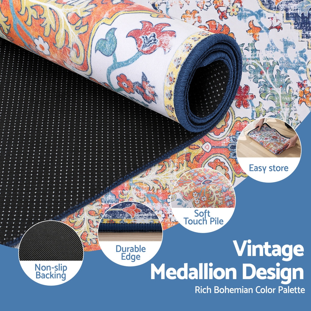 Artiss Floor Rug 240X340cm Large Washable Geometric Area Rug Modern Carpet Mat-Home &amp; Garden &gt; Rugs &gt; Floor Rugs-PEROZ Accessories