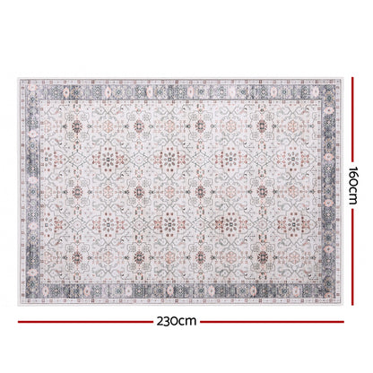 Artiss Washable Floor Rug 160X230cm Large Area Rug Modern Living Room Carpet-Home &amp; Garden &gt; Rugs &gt; Floor Rugs-PEROZ Accessories