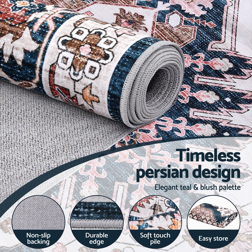Artiss Floor Rug 240x340cm Large Washable Persian Area Rug Living Room Carpet-Home &amp; Garden &gt; Rugs &gt; Floor Rugs-PEROZ Accessories