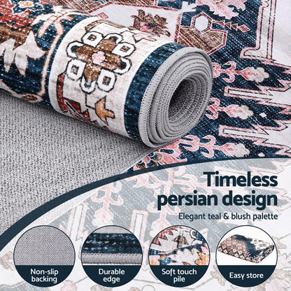 Artiss Floor Rug 240x340cm Large Washable Persian Area Rug Living Room Carpet-Home &amp; Garden &gt; Rugs &gt; Floor Rugs-PEROZ Accessories