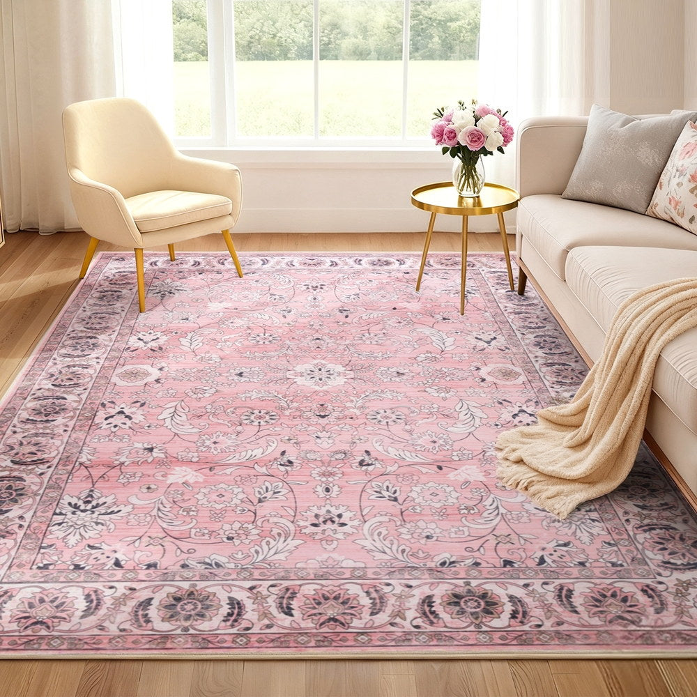Artiss Floor Rug 200X290cm Large Washable Area Rug Vintage Living Room Carpet-Home &amp; Garden &gt; Rugs &gt; Floor Rugs-PEROZ Accessories